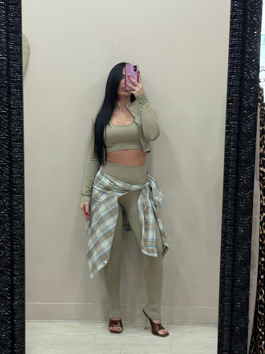 Completo Fitness 3 pezzi