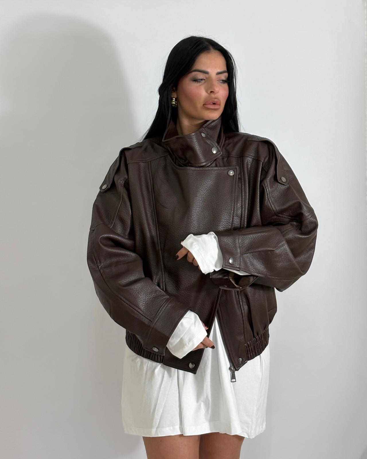 Giubbino Winter in eco pelle