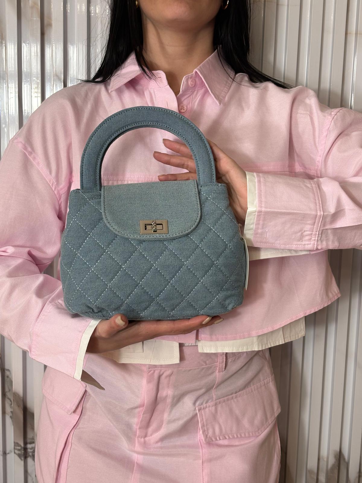 Borsa Klea in denim