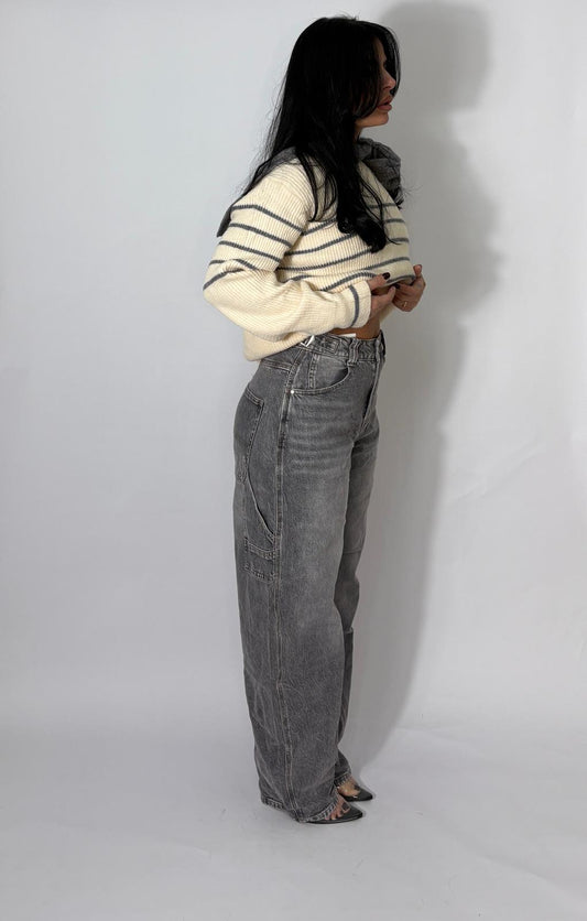 Jeans Balloon Grigio