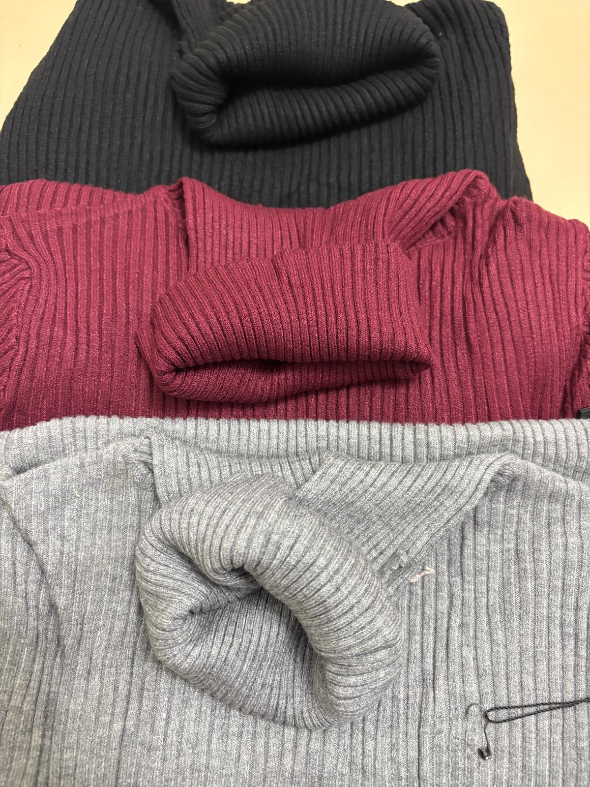 Abito Longuette a costine