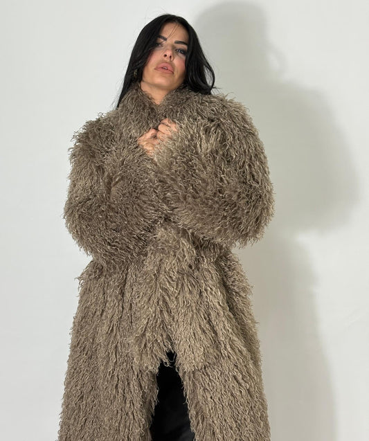 Pelliccia Yeti Fango