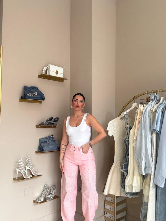 Jeans Balloon Pink