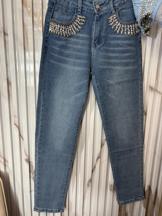 Jeans Strass
