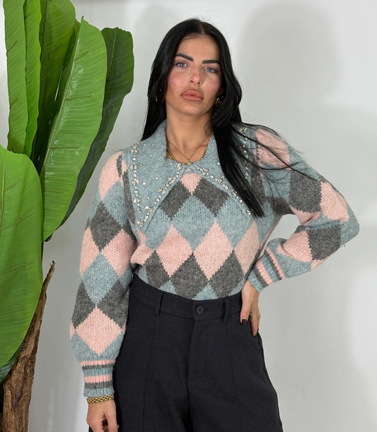 Maglioncino Lily con strass