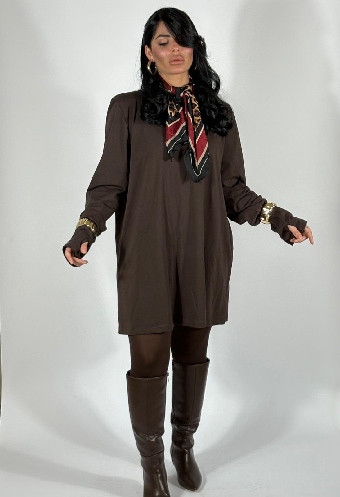 Maglia Candy Marrone