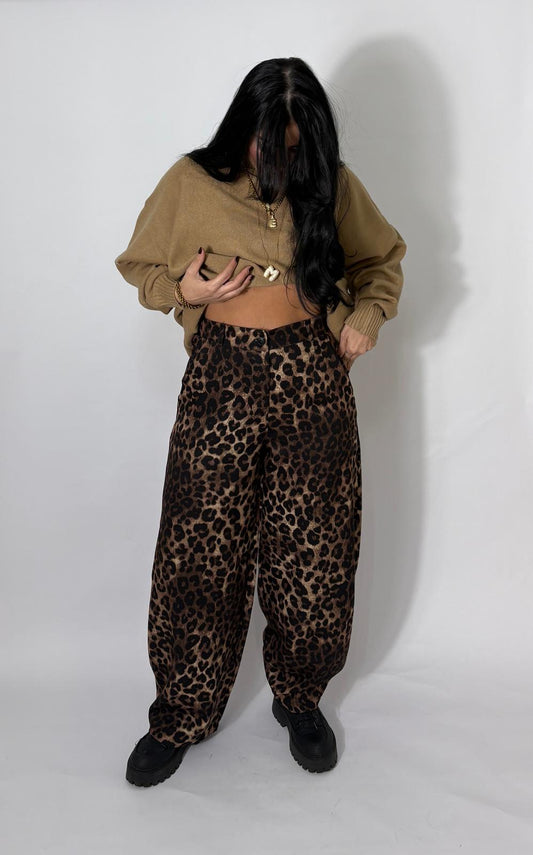 Pantalone Leopardato Kesia