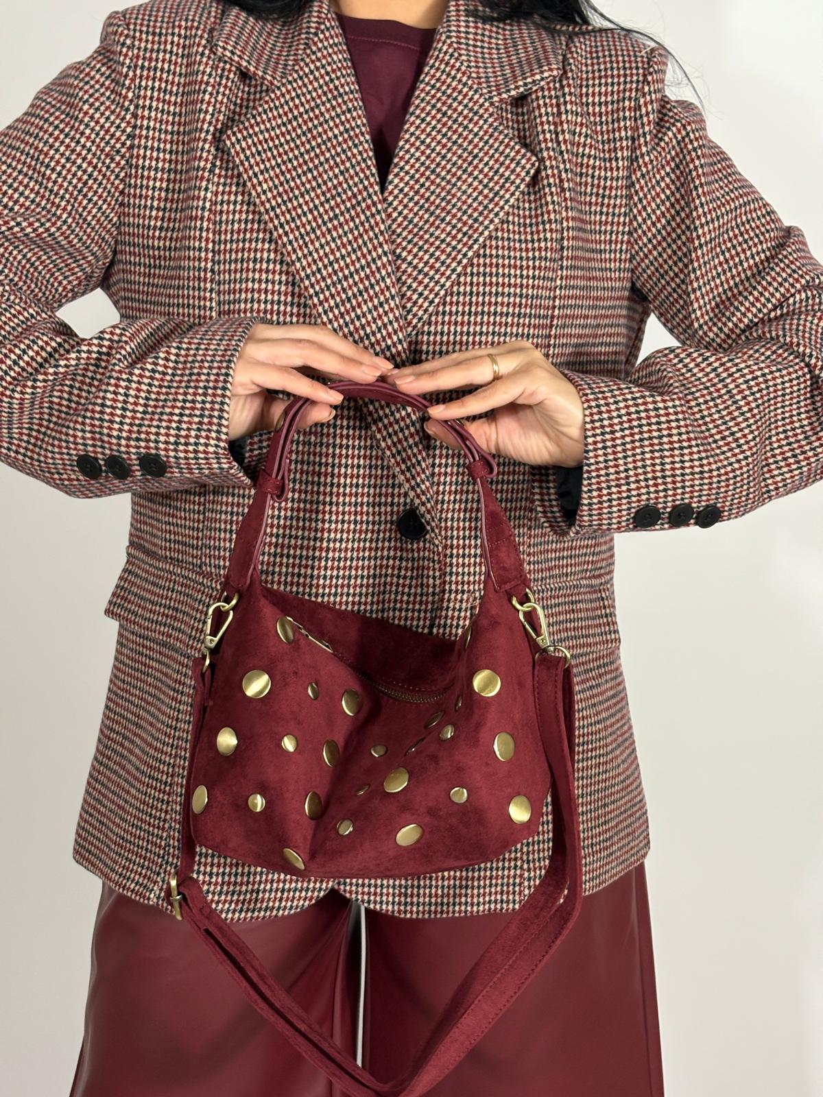 Borsa in camoscio Bee.