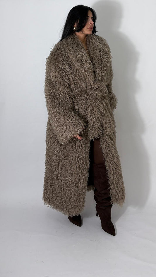 Pelliccia Yeti Fango