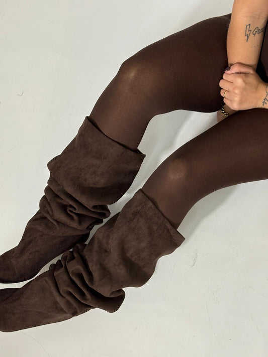 Calze coprenti colorate