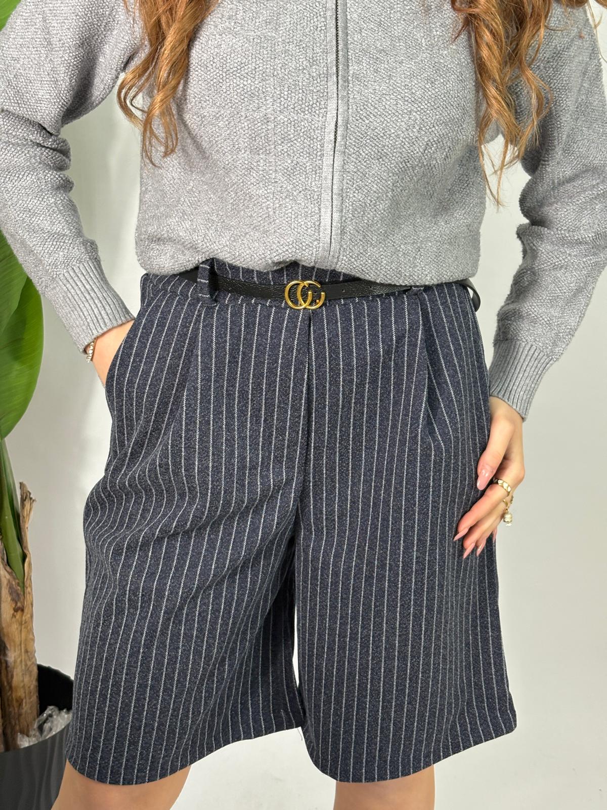 Bermuda Gessato Sole