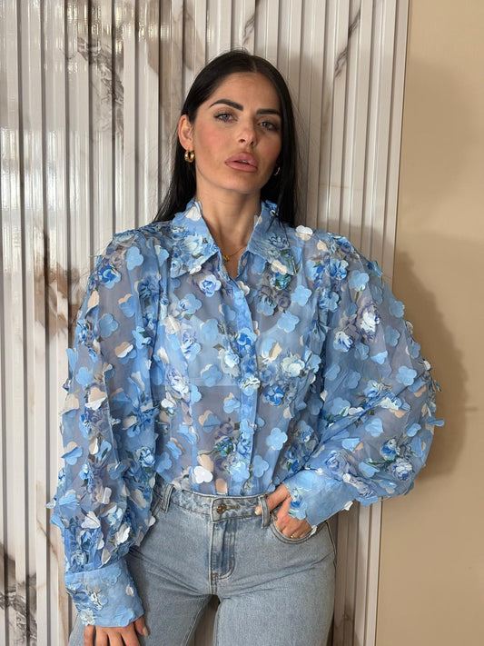 Camicia Flowers