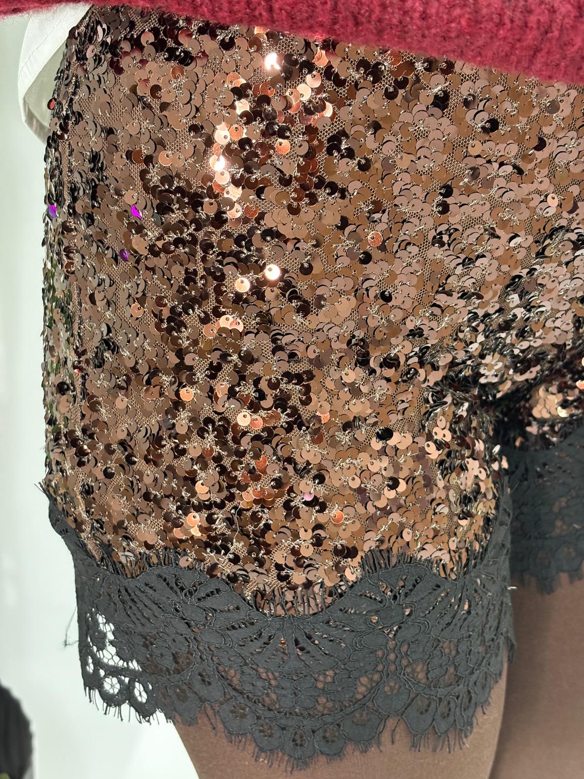 Pantaloncino paillettes Cloè