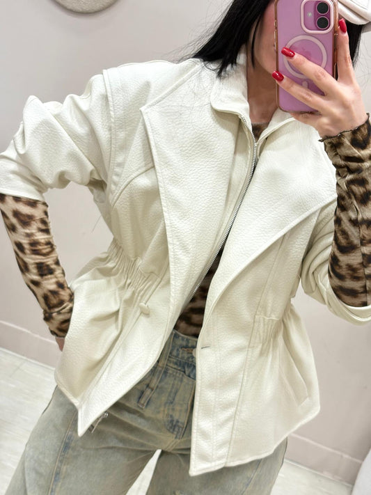 Giubbino in eco-pelle Zoe