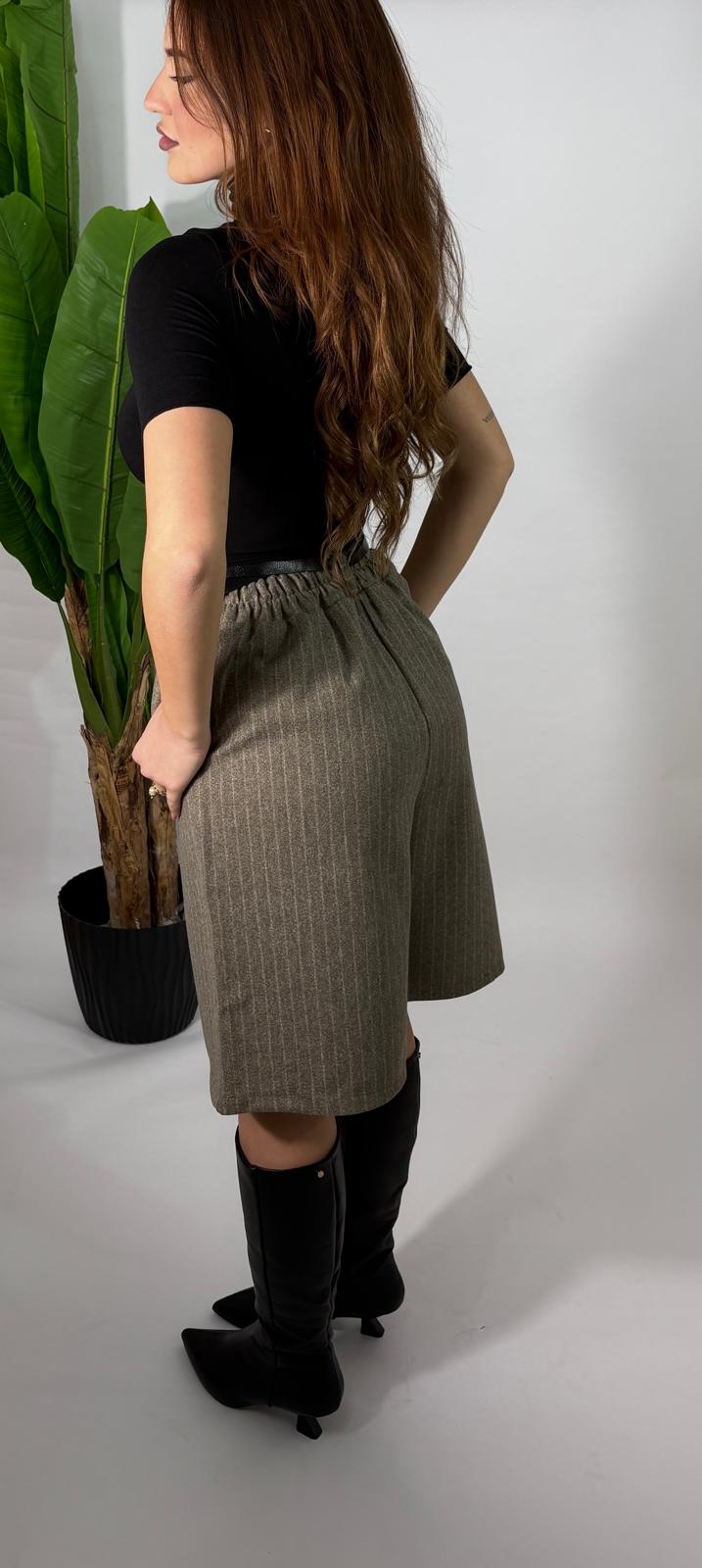 Bermuda Gessato Sole