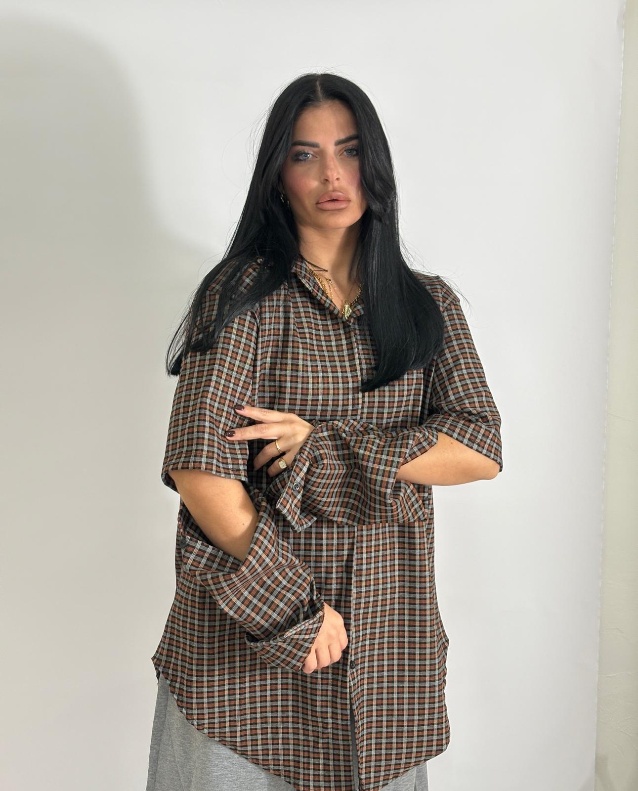 Camicione a quadri Gemma