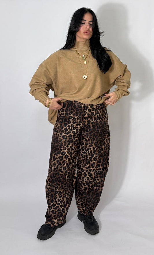 Pantalone Leopardato Kesia