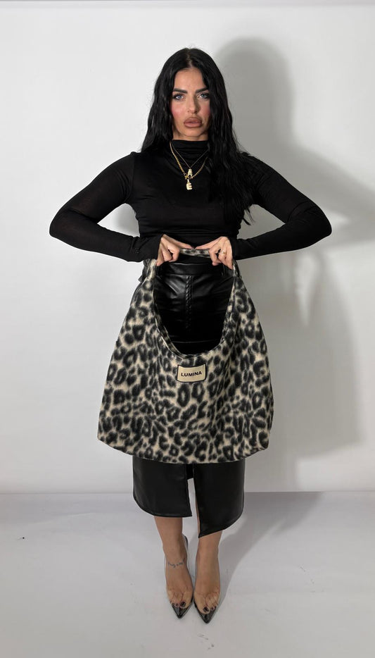 Borsa leopardata by lumina