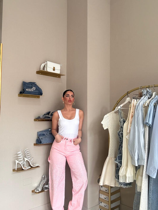 Jeans Balloon Pink