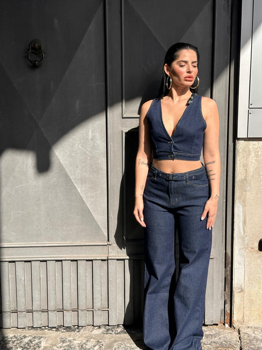 Completo in denim Scuro