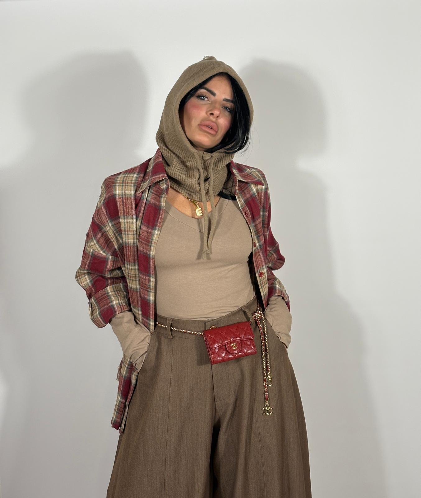 Camicia a Quadri Floppy