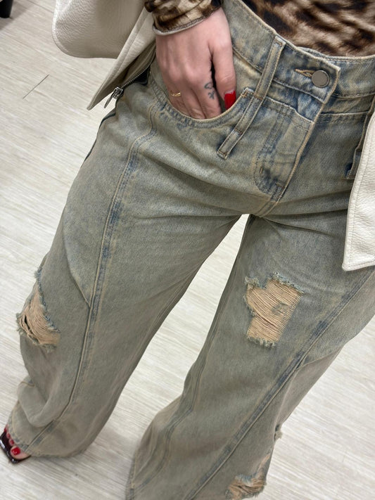 Jeans Balloon lavaggio vintage