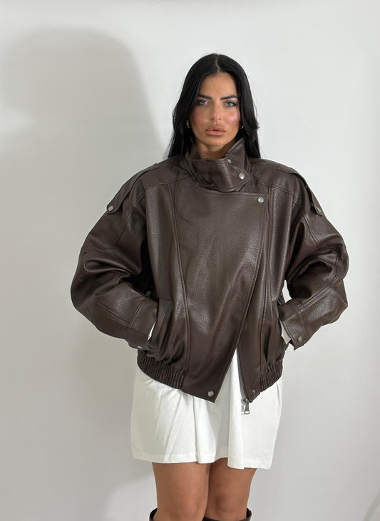 Giubbino Winter in eco pelle