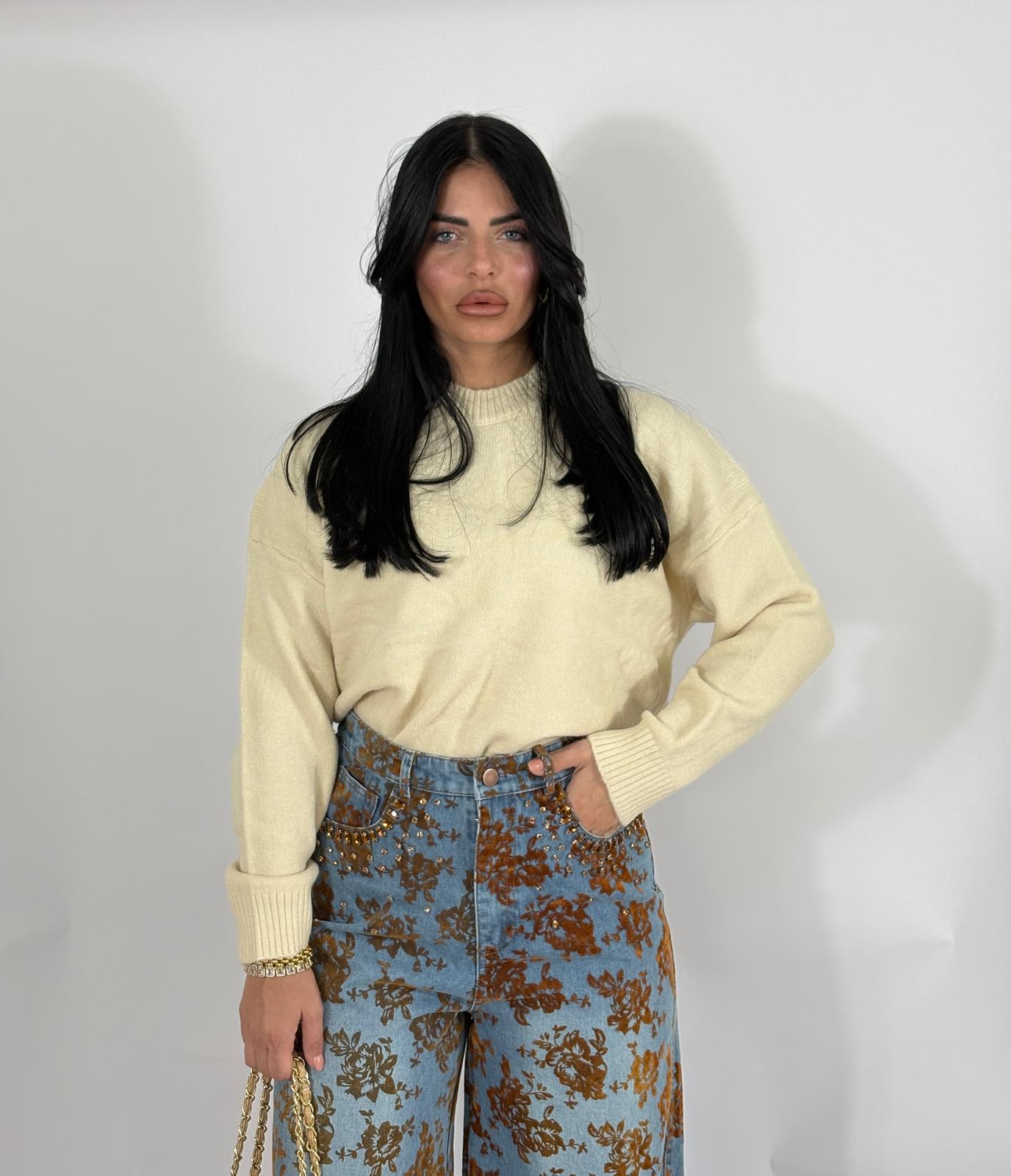 Maglioncino Basic Bloom