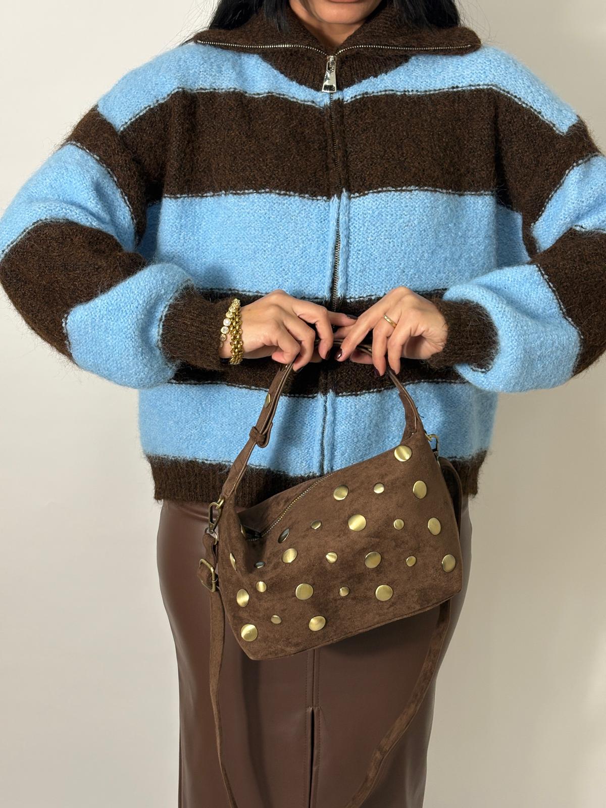 Borsa in camoscio Bee