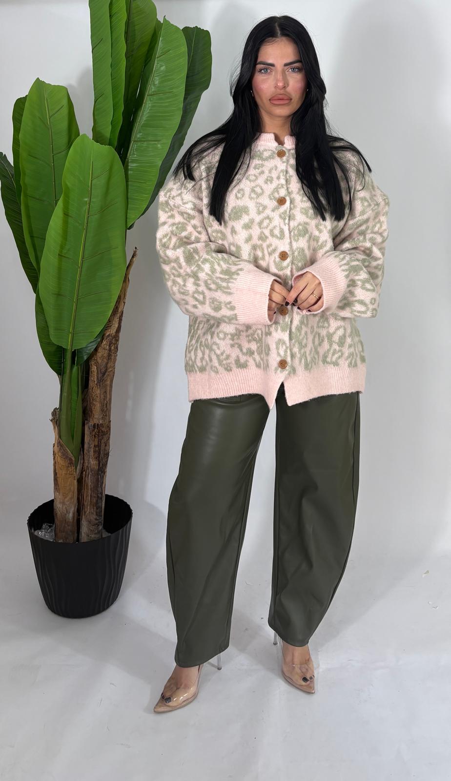 Pantalone Balloon in eco-pelle Robyn