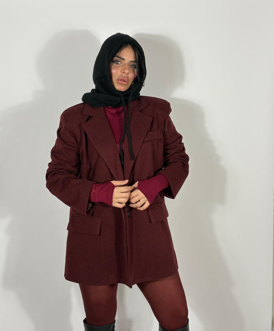 Giacca-Capotto by Eckianna Bordeaux