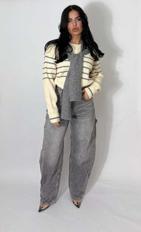 Jeans Balloon Grigio