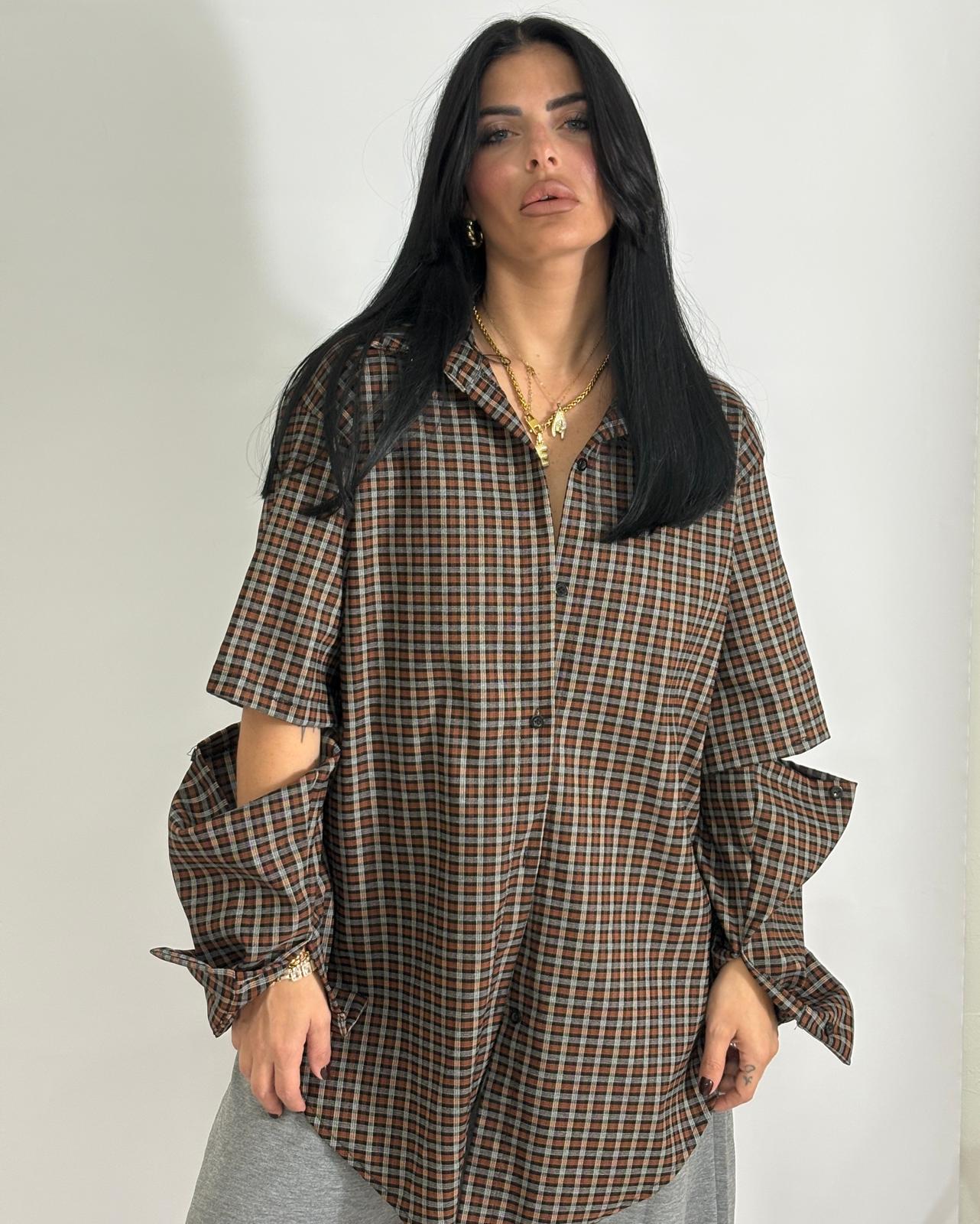 Camicione a quadri Gemma