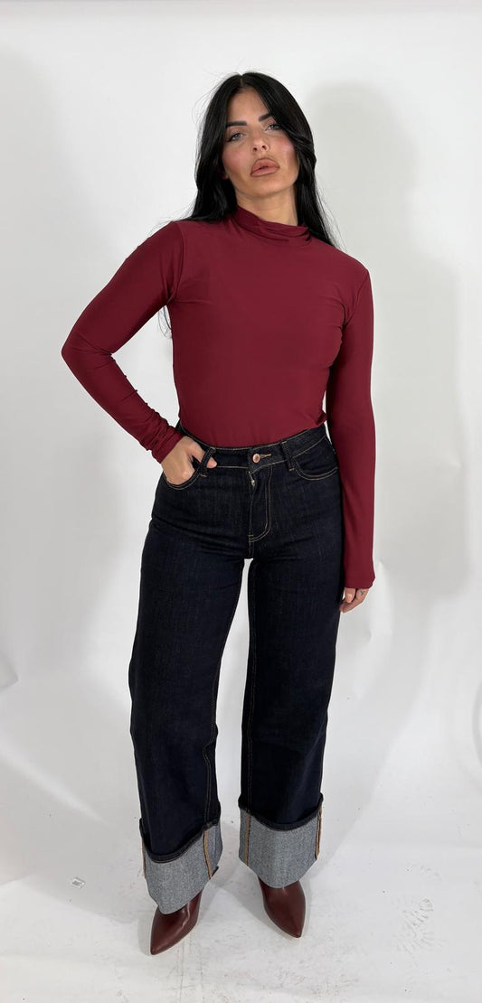 Jeans con piegone Yuma