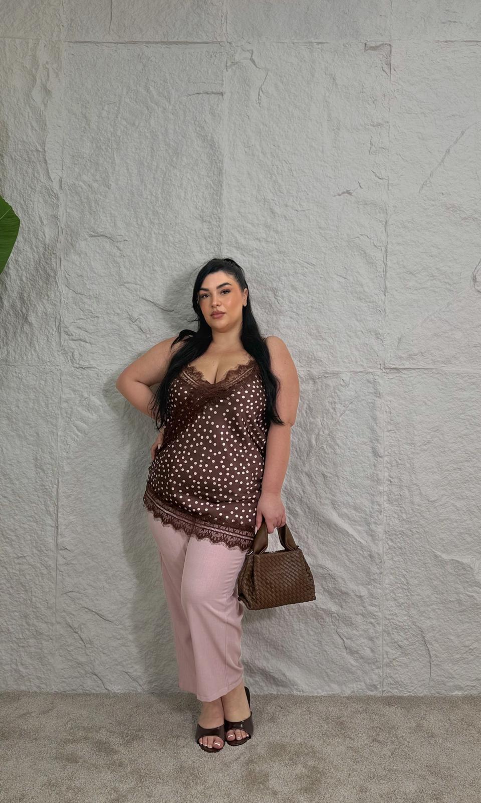 Pantalone Pink Curvy